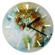 Custom Print Die-cut Aluminium Clock