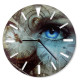 Custom Print Die-cut Aluminium Clock