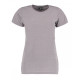 Ladies Fashion Fit Superwash® 60° Tee - Light Grey Marl